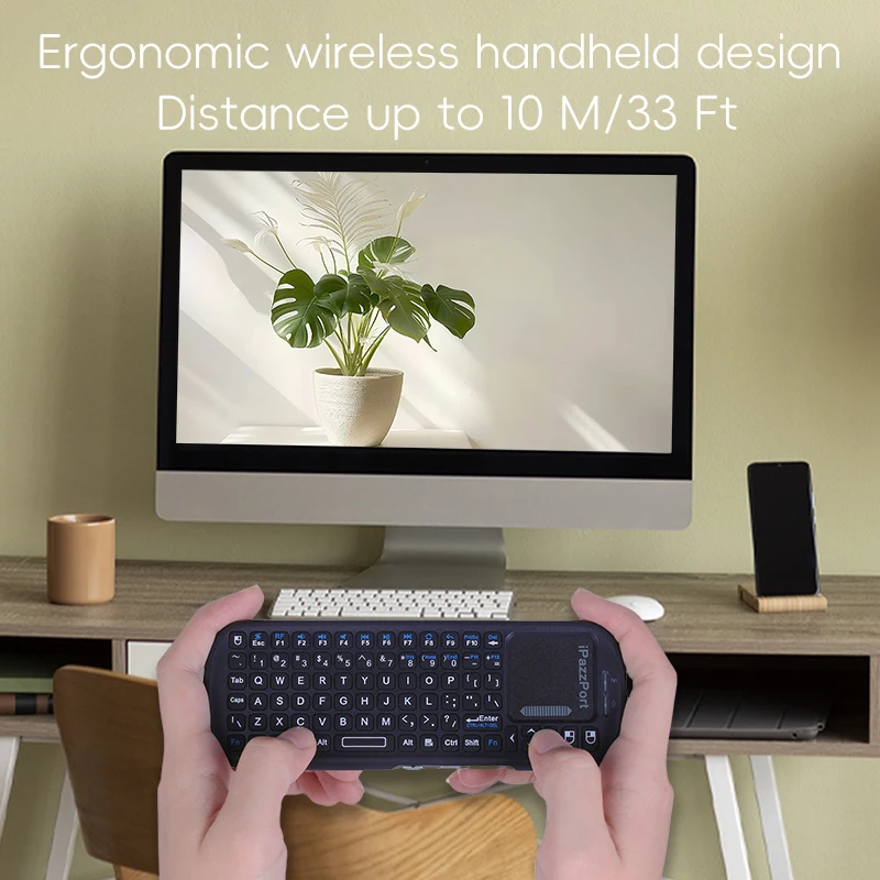 Raspberry Pi Keyboard - Android /PC/Tablet/PS4/Raspberry Pi 3/HTPC için Dokunmatik