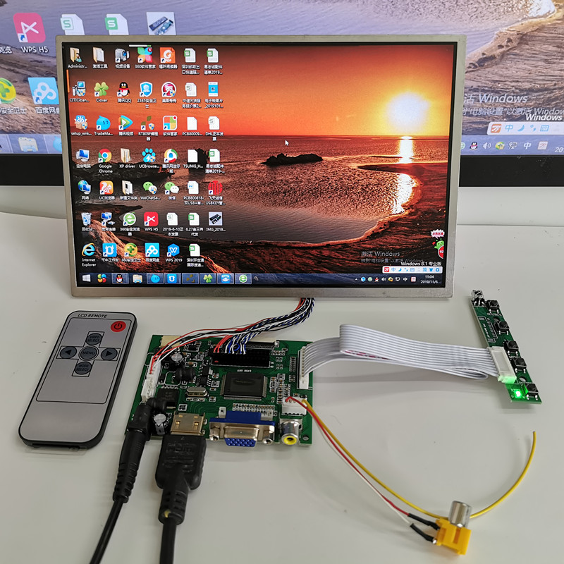 Raspberry Pi Keyboard - 10.1 inç 1280*800 Ekran HD Dijital