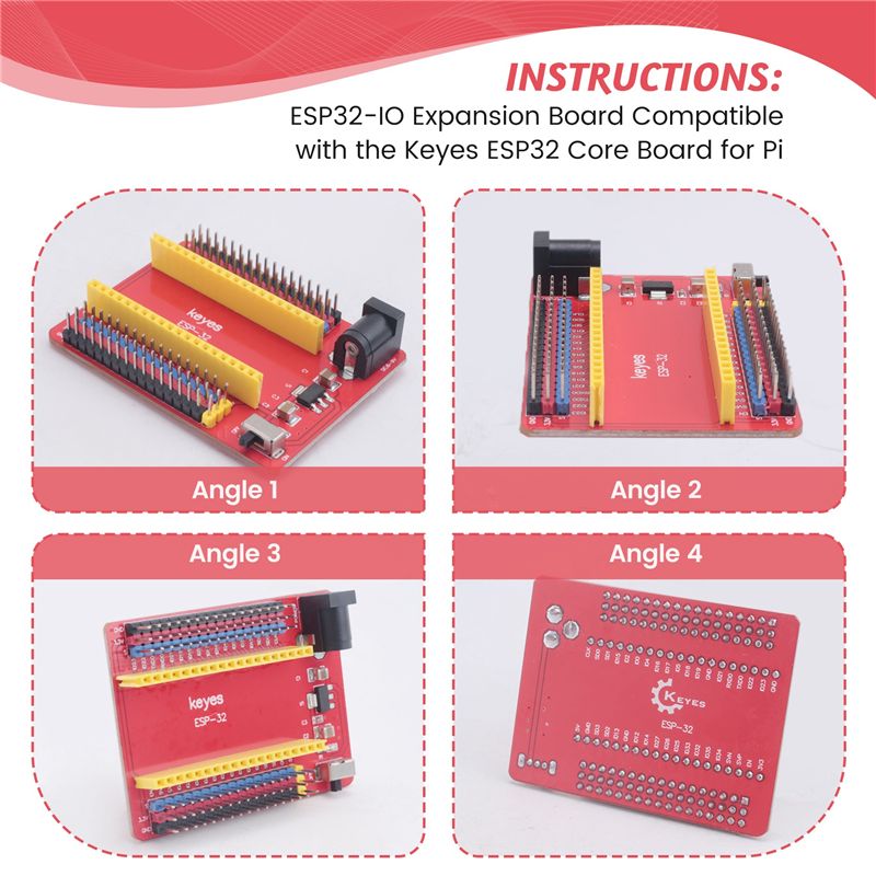 A01E-ESP32-IO Genişletme Kartı - Raspberry Pi Keyboard incelemesi ve fiyatı