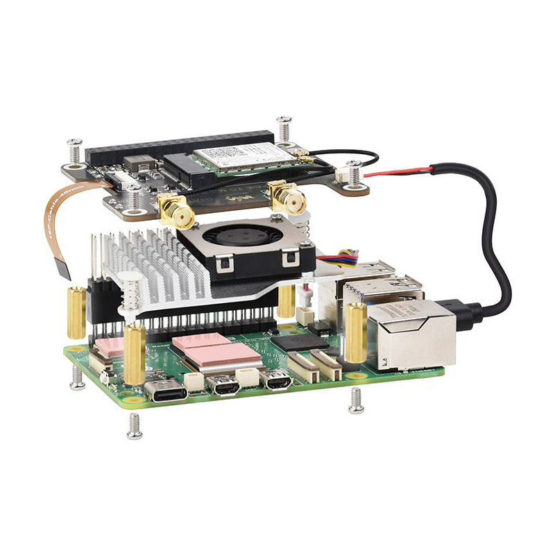 PCIe - M.2 E KEY HAT+ Kartı NG - Raspberry Pi Keyboard incelemesi ve fiyatı