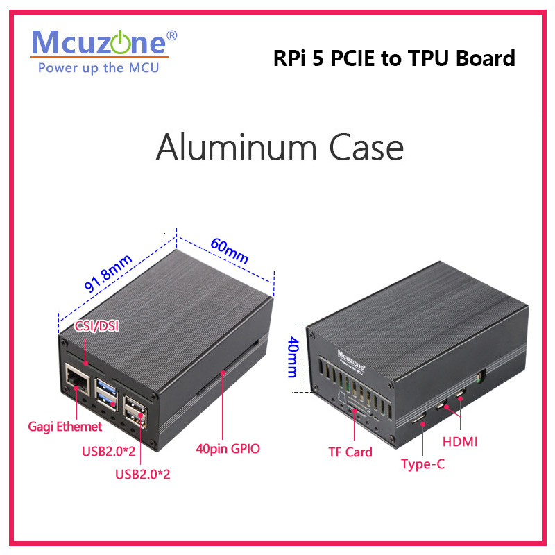 MPTPU ahududu Pi 5 PCIE TPU şa - Raspberry Pi Keyboard incelemesi ve fiyatı