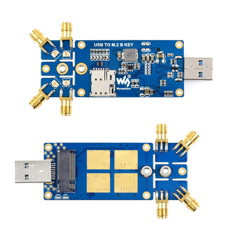 5G Dongle modülü USB 3.1 M.2 B - Raspberry Pi Keyboard incelemesi ve fiyatı