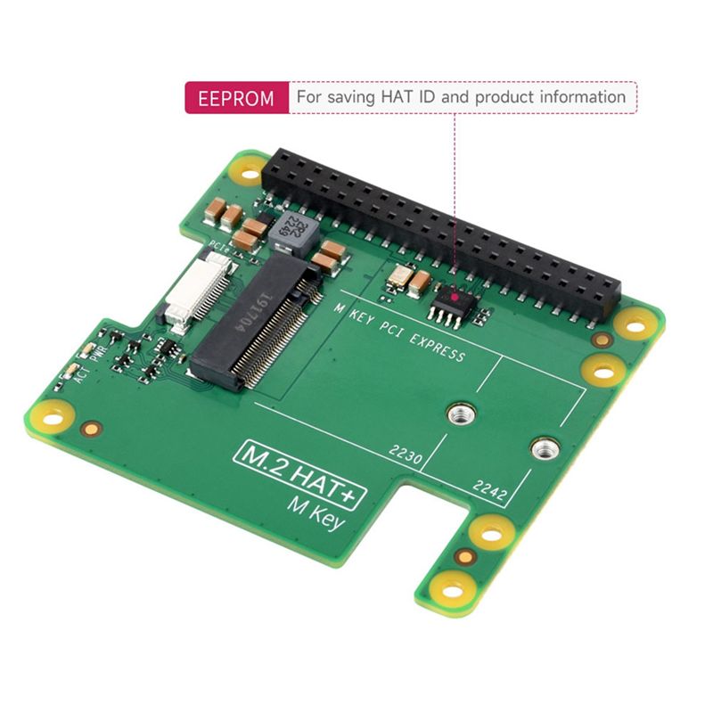 Güvenilir-Pcie - M.2 HAT+ Rasp - Raspberry Pi Keyboard incelemesi ve fiyatı